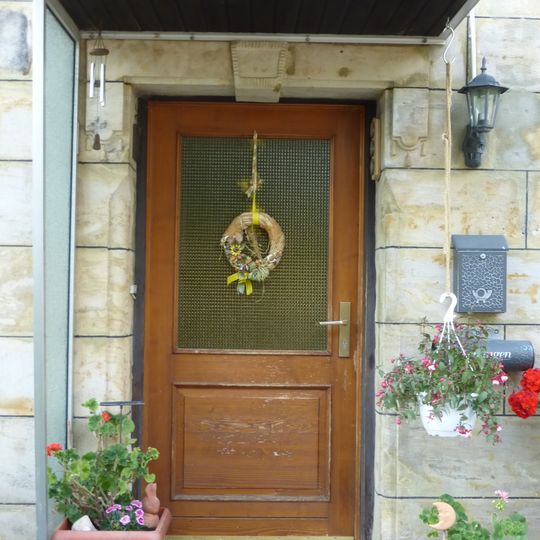 Türrahmung mit Keilstein