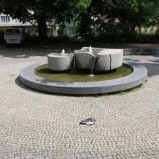 Kašna v parku Koliště v Brně