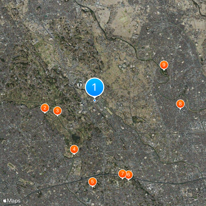 Urawa Misono Station Map