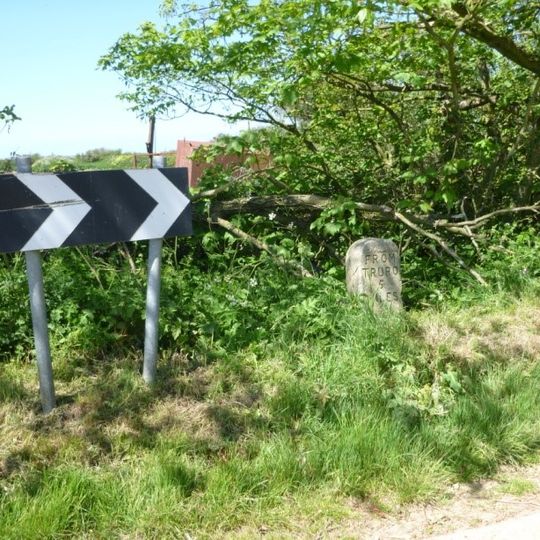 Milestone Opposite Lane To Pengelly