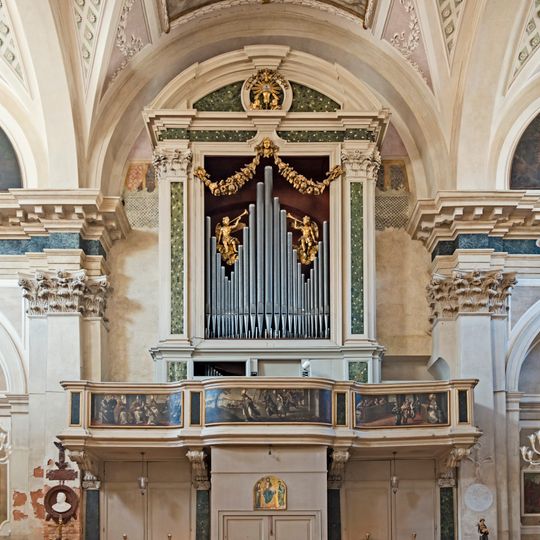Organo Nacchini della chiesa di San Cassiano