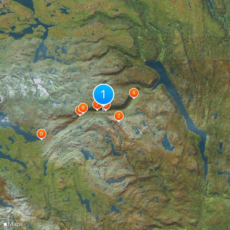 Rjukan Map