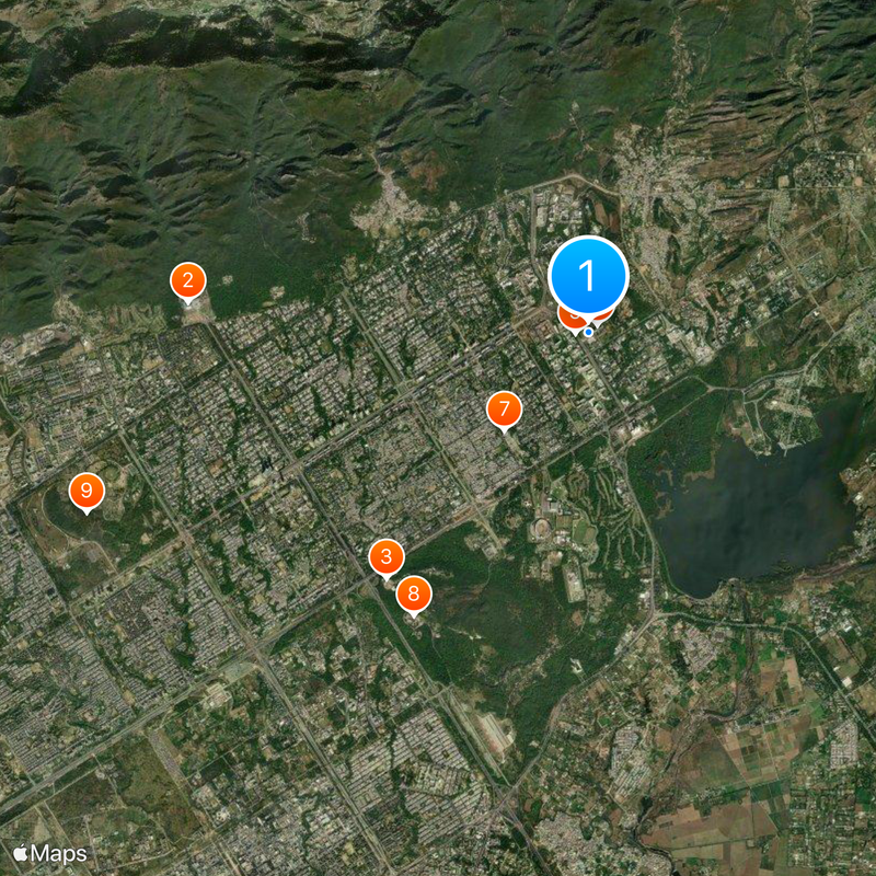 Prime Minister's Secretariat Map