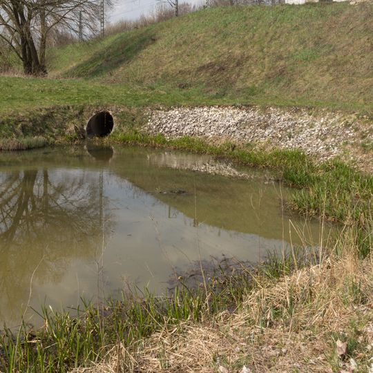 Bahndamm in Neumarkt in der Oberpfalz