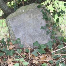 Milestone, Bromfield Road, opp. Ludlow School