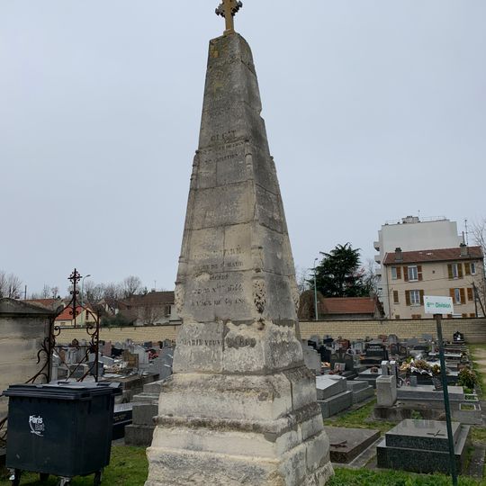 Monument sépulcral de Louis Barre
