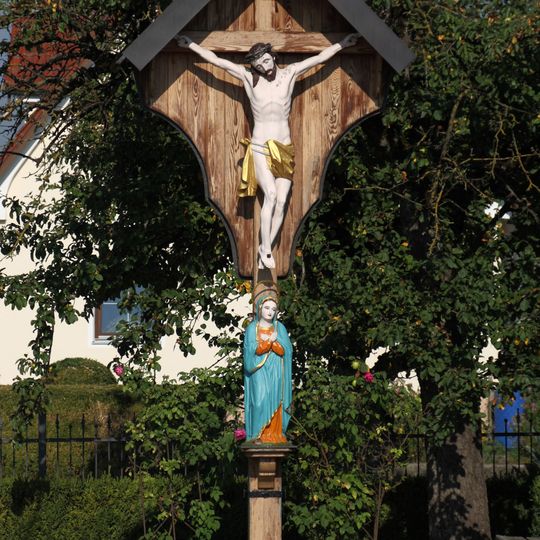 Kruzifix und Mater Dolorosa