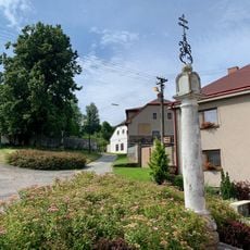 Boží muka v Havlíčkově Borové v ulici Dlážděná
