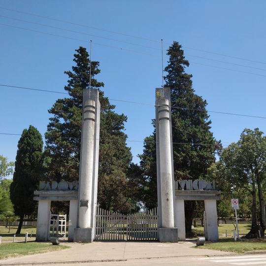 Portal del Parque Municipal 'General San Martín'