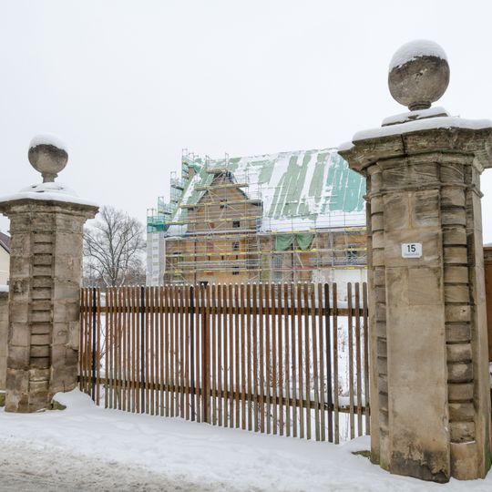 Einfriedung Fischstraße 15 in Ansbach