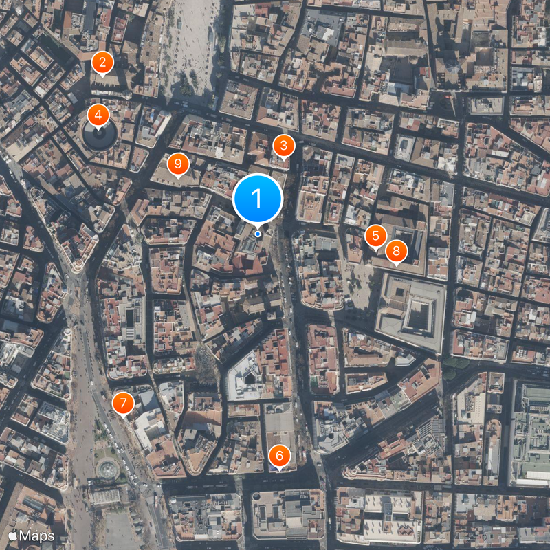 Palau del Marqués de Dos Aigües Map