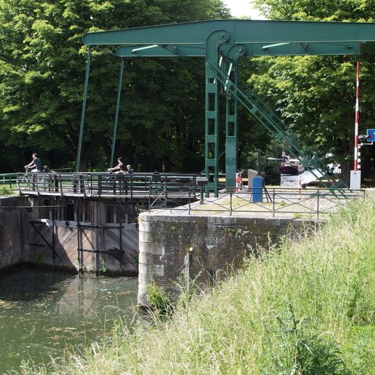 Brug in Fort Willemweg