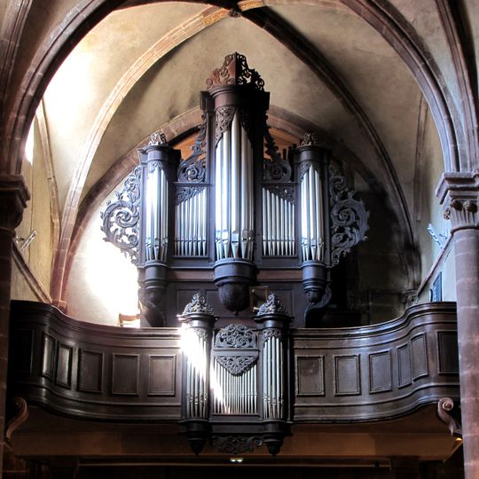 Orgue de tribune de l'église de l'Invention-de-la-Sainte-Croix de Kaysersberg