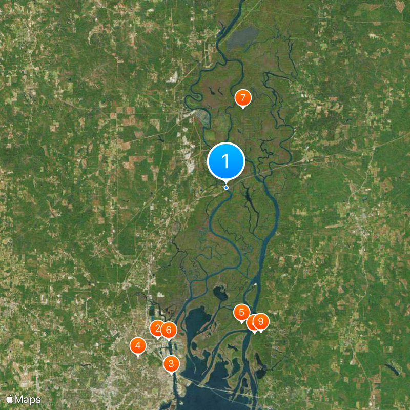 General W.K. Wilson Jr. Bridge Mappa