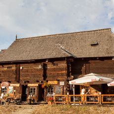 Wooden mensa carnifiucium in Kazimierz Dolny