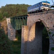 Railway bridge over the Javornice in Čistá