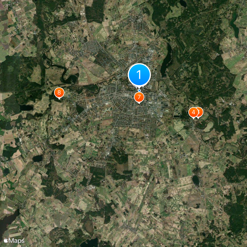 Starogard Gdański Mapa