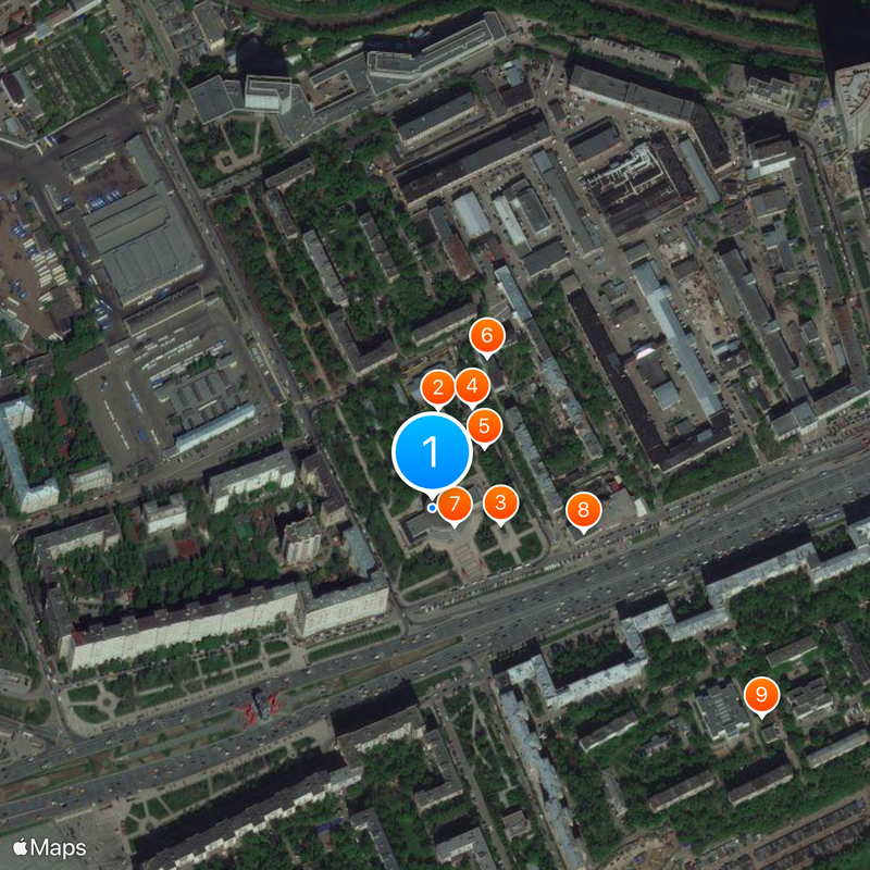 Borodinskaya panorama museum Map