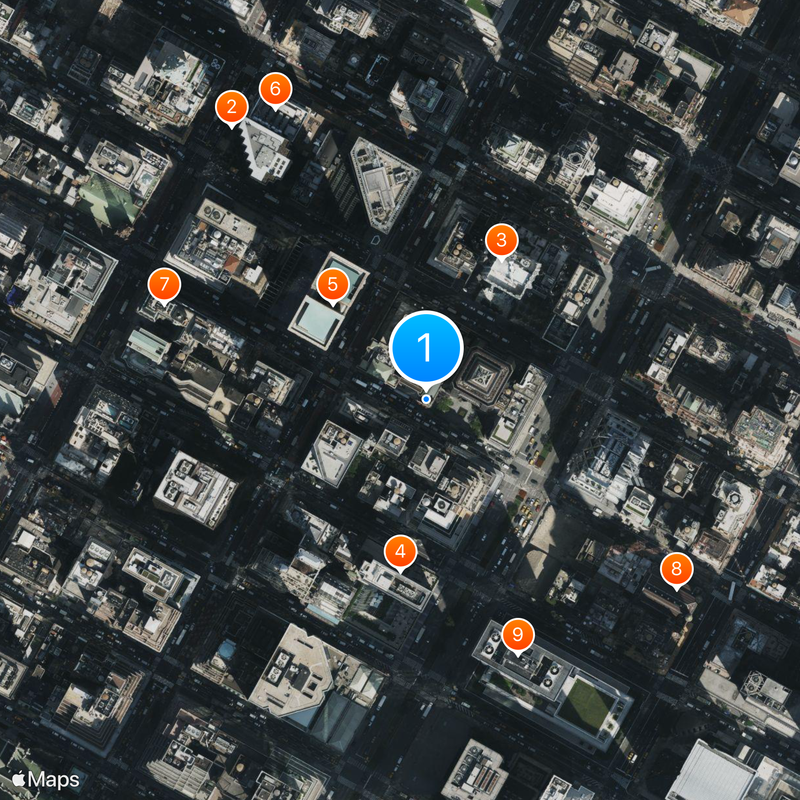 Friars Club Map