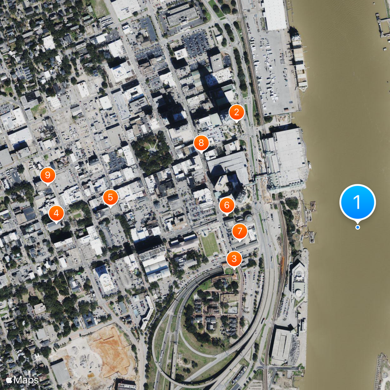 George Wallace Tunnel Map