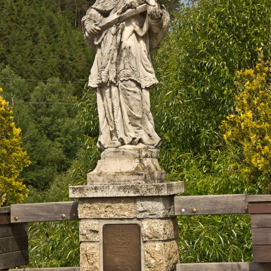 Figurenbildstock hl. Johannes Nepomuk