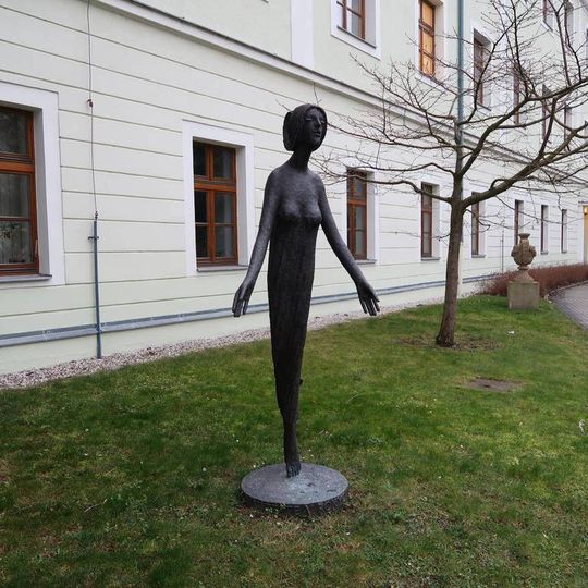 Socha Olbrama Zoubka Vítejte v Rokycanech