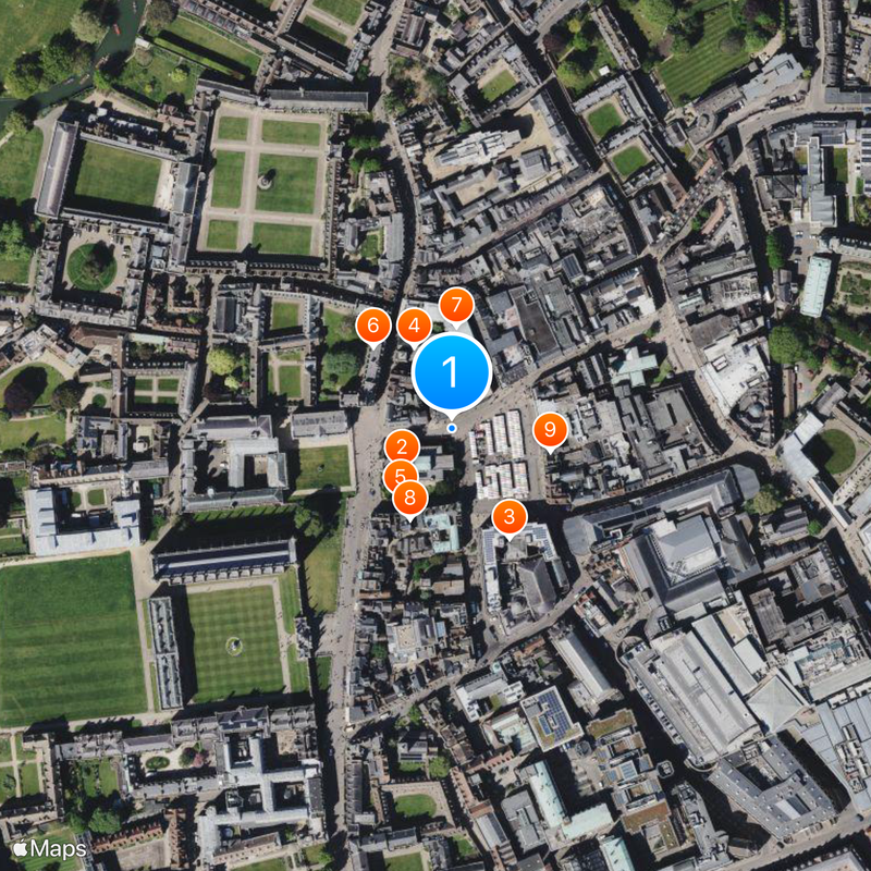 Cambridge Mapa