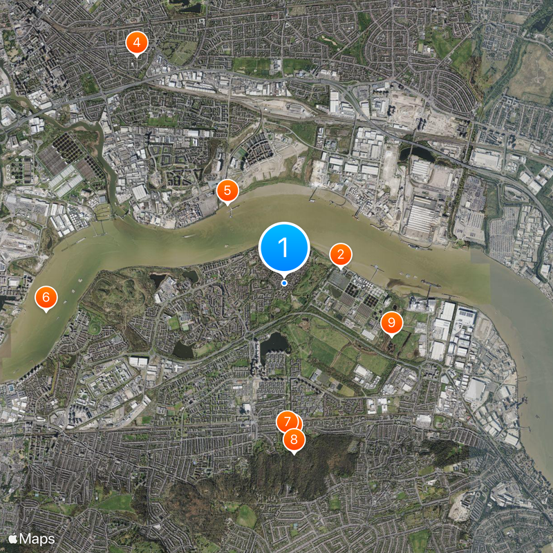 Centro de Londres Mapa
