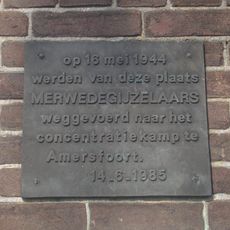 Plaquette voor Merwedegijzelaars