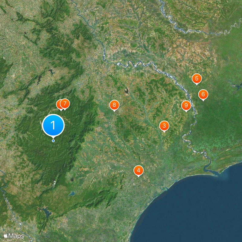 Simlipal National Park Map