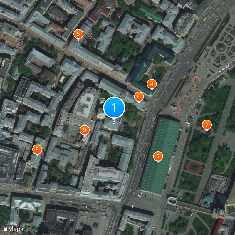 MSU Faculty of Journalism Map