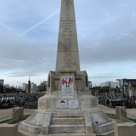 Monument aux morts de Villiers-sur-Marne
