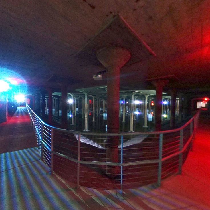 Cisterna en el Parque Buffalo Bayou