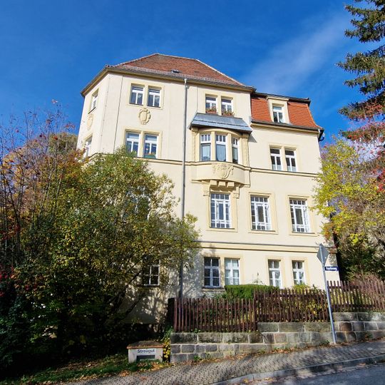 Wohn- und Geschäftshaus der Blumenfabrik Weller Baudenweg 1