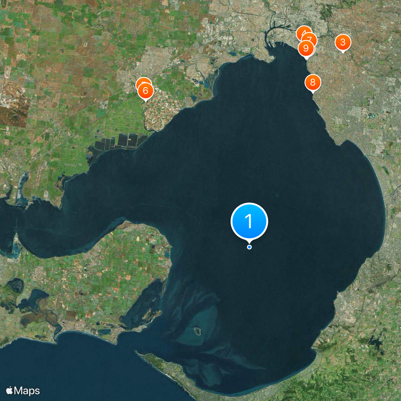 Port Phillip Map