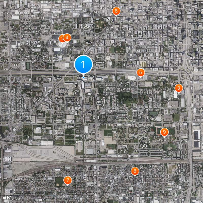 Rush University Medical Center Map