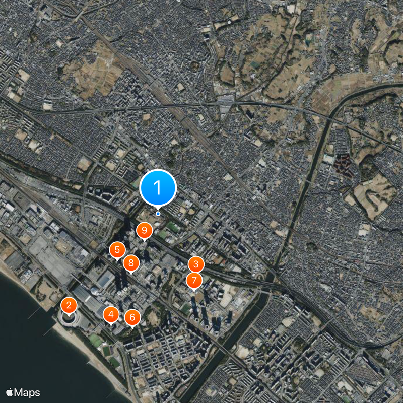 Kanda University of International Studies Map