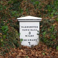Milepost Opposite Sutton Veny County Primary School