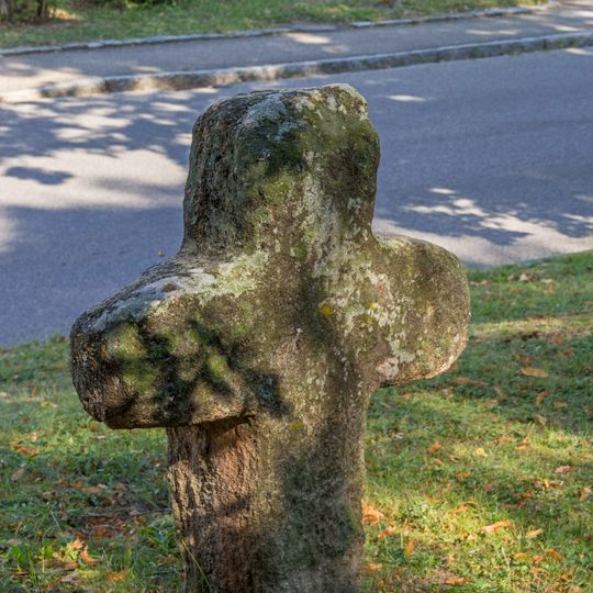 Steinkreuz 2 am Friedhof in Spalt