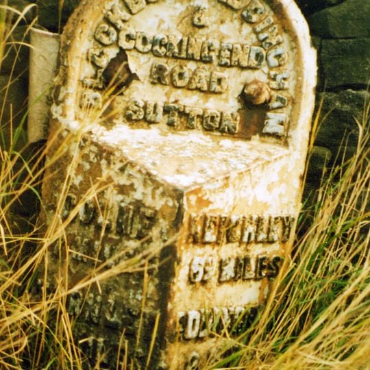 Milestone Near New Hall Farm At Ngr 985441