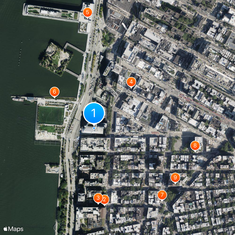 Whitney Museum of American Art Mappa