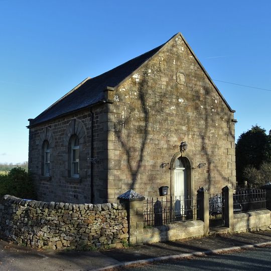 Warslow Methoist Chapel, Forecourt Wall, Railings, Gate And Gate Piers