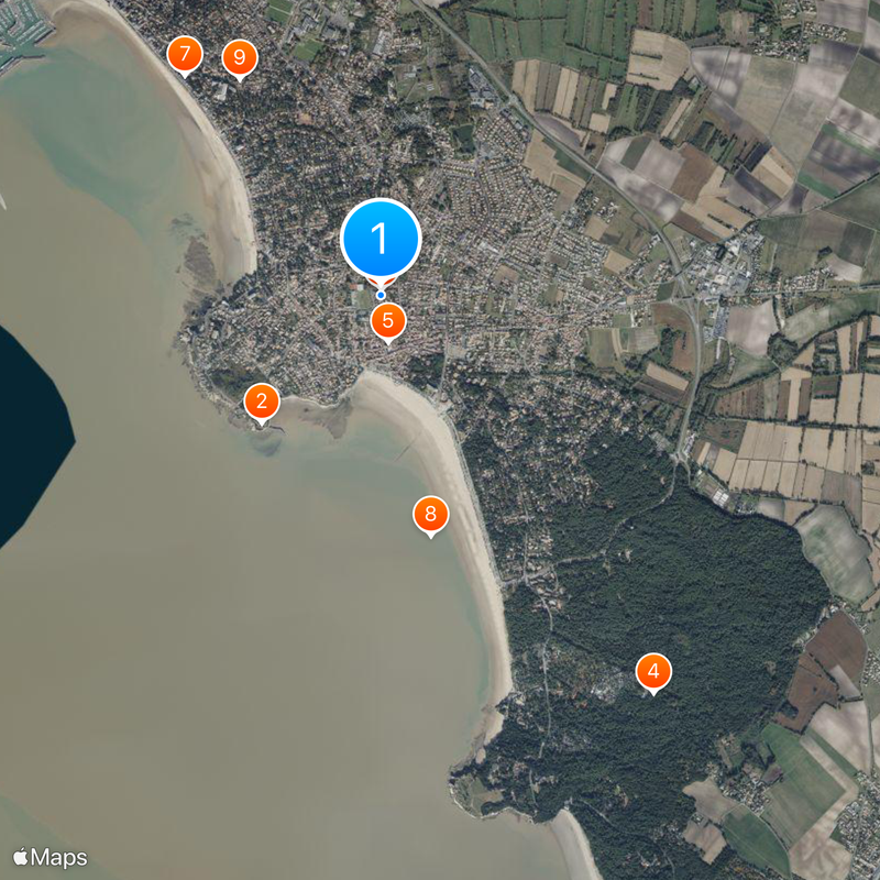 Saint-Georges-de-Didonne Mappa