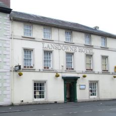 Lansdowne Hotel, including block to rear in Lansdowne Terrace