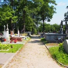 Parish cemetery in Wiśniowa