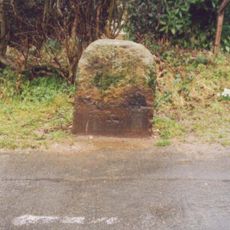 Milestone, South Cave, in front of No. 37 Beverley Road