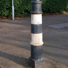 Bollards At Dock Entrance To Newcastle Draw Dock