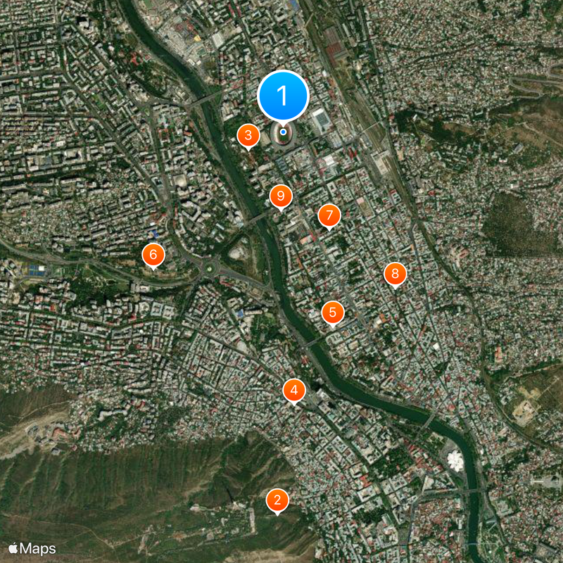 Dinamo Arena Map