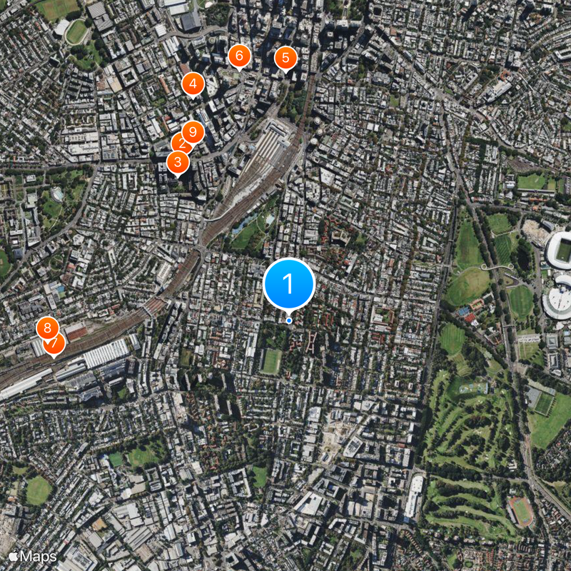 Redfern Map