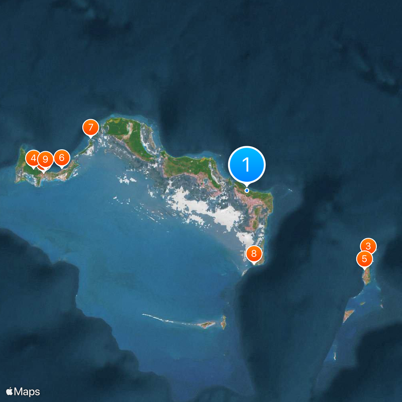 Turks e Caicos Mappa
